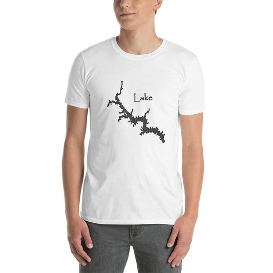 Lake Wateree Graphite Short-Sleeve Unisex T-Shirt