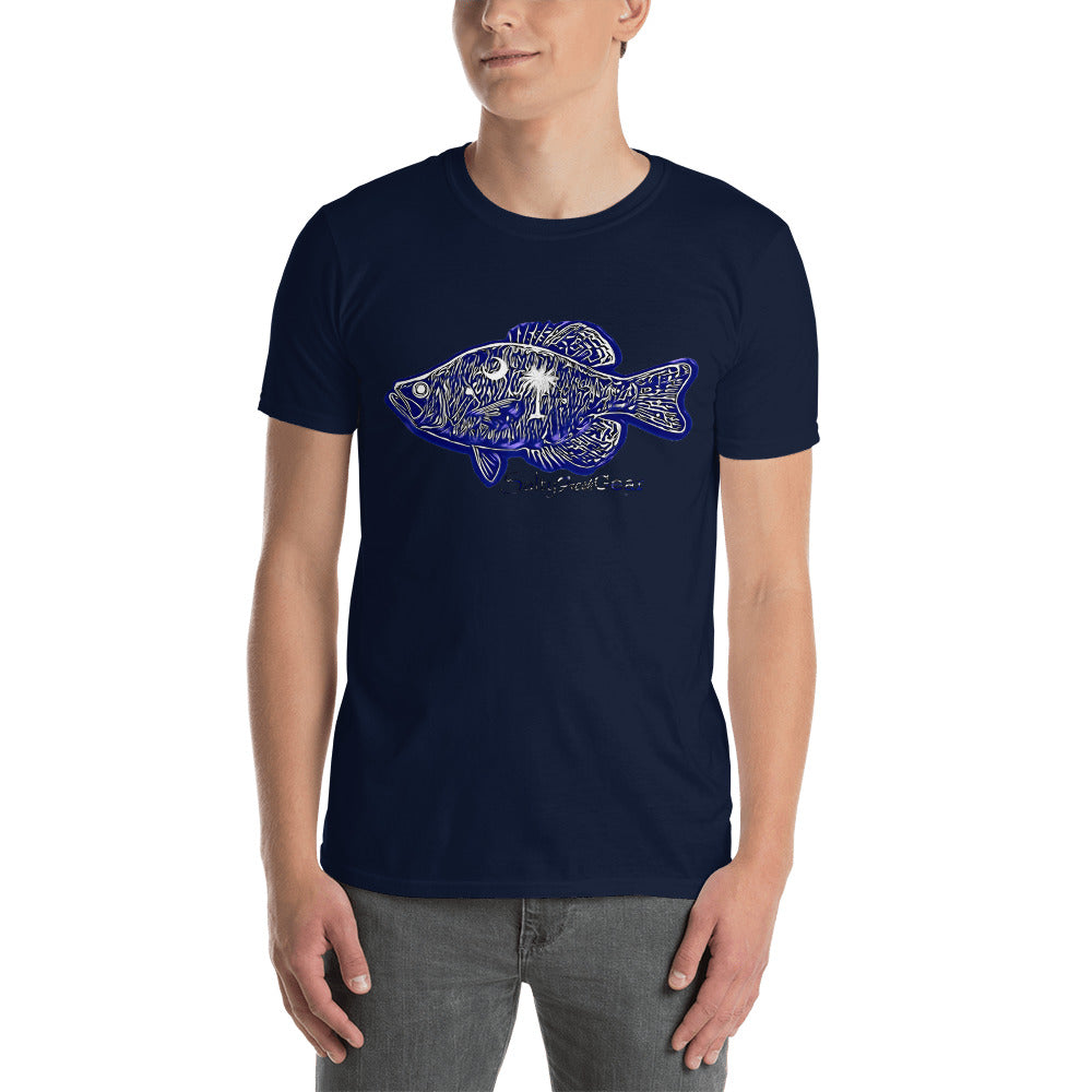 South Carolina Crappie Front Short-Sleeve Unisex T-Shirt